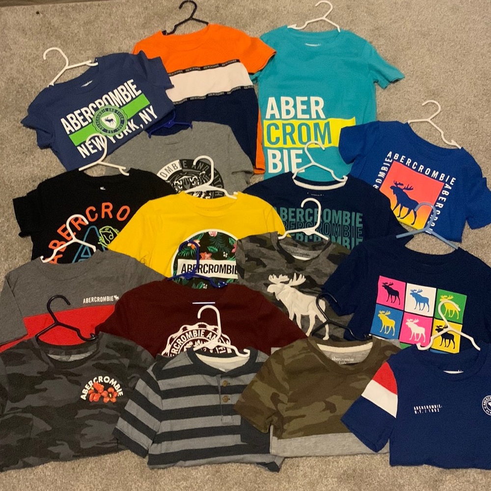 16 Abercrombie shirts